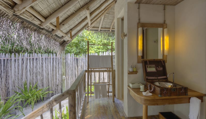 Two-Bedroom Lagoon Beach Villa with Pool Bathroom